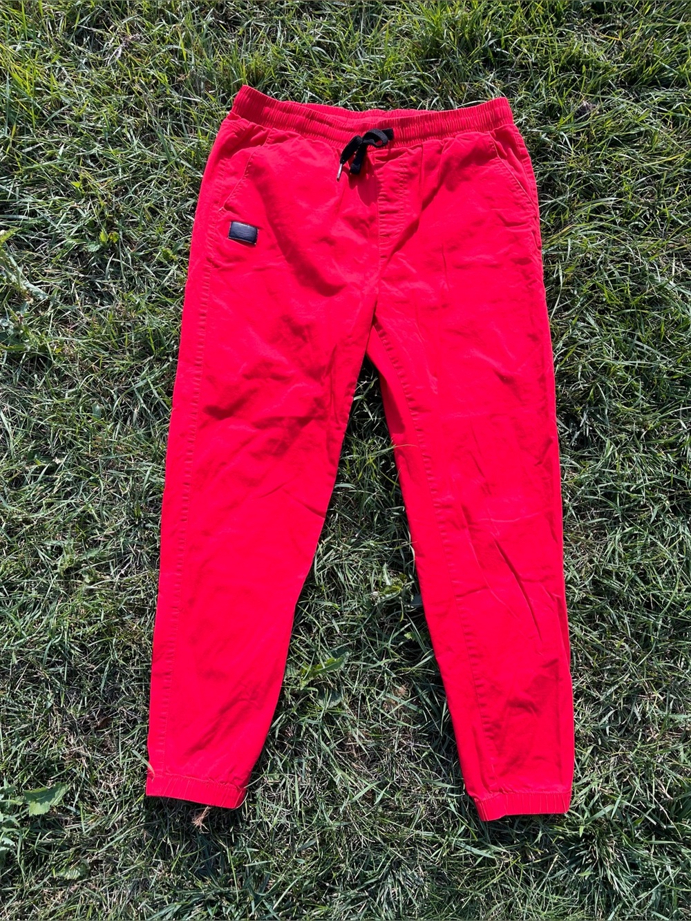Men’s Red Jogger Pants
